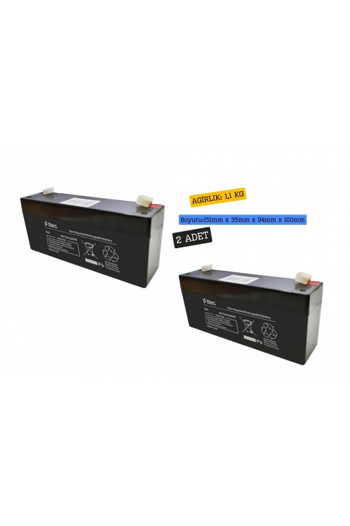 TTEC 6V 7Ah Akü 2 Adet TTEC 6V 7Ah Akü 2 Adet